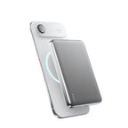 Magnetic Battery SolidSafe™ Air Titanium 10,000mAh Qi2.2 Silver