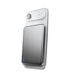 Magnetic Battery SolidSafe™ Air Titanium 10,000mAh Qi2.2 Silver