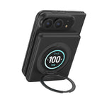 Magnetic Battery SolidSafe™ Duo CNC Aluminum 5,000mAh 15W Black