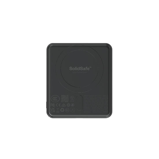 Magnetic Battery SolidSafe™ Duo CNC Aluminum 5,000mAh 15W Black