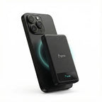 SolidSafe™ 5000mAh Solid-State Magnetic Power Bank Black