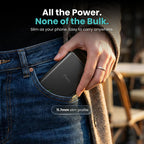 SolidSafe™ 5000mAh Solid-State Magnetic Power Bank Black
