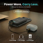 SolidSafe™ 5000mAh Solid-State Magnetic Power Bank Black