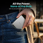 SolidSafe™ 5000mAh Solid-State Magnetic Power Bank Silver