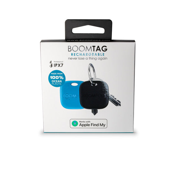 Boomtag Rechargeable Duo Pack Blue & Black