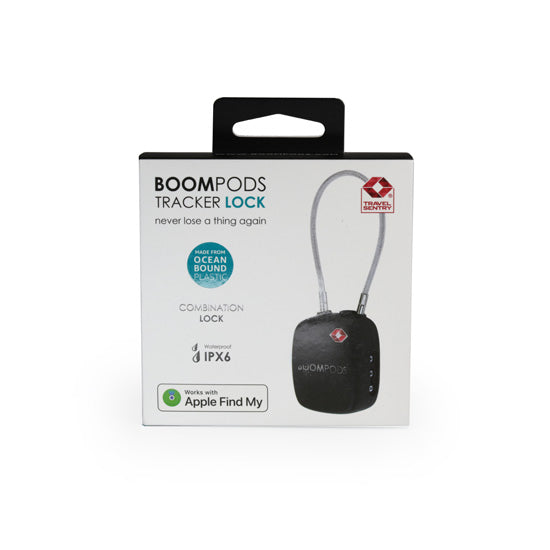 BOOMPODS Tracker Lock Black
