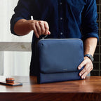 14" Laptop Caddy Black Computer Sleeve
