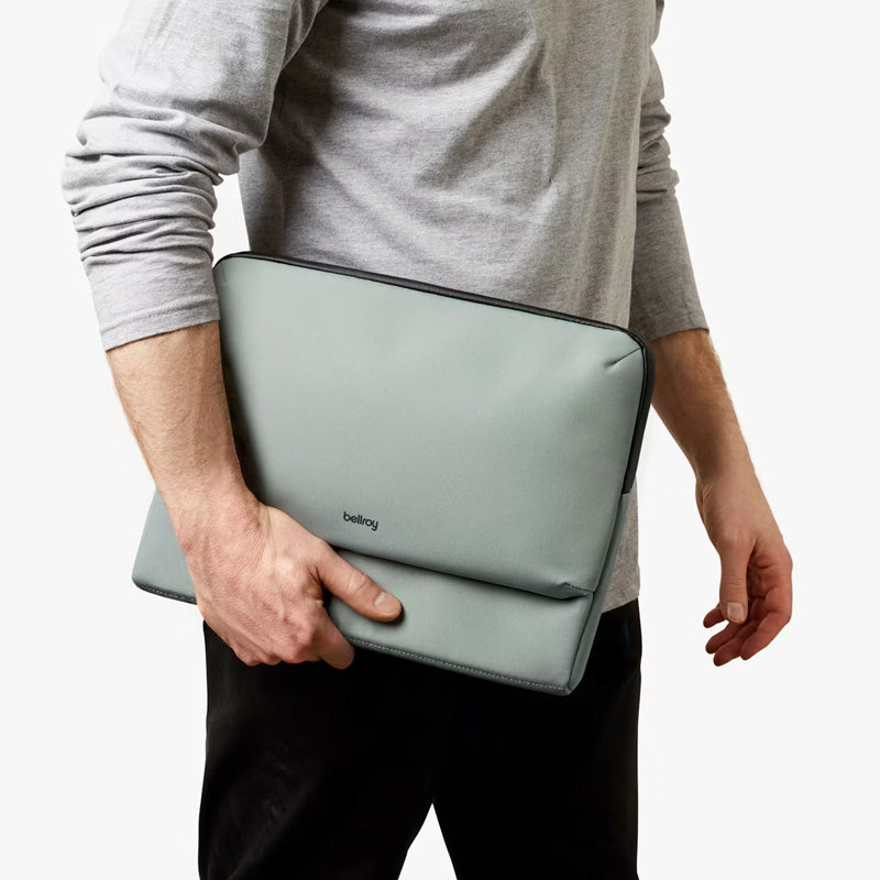 14" Laptop Caddy Eucalyptus Computer Sleeve