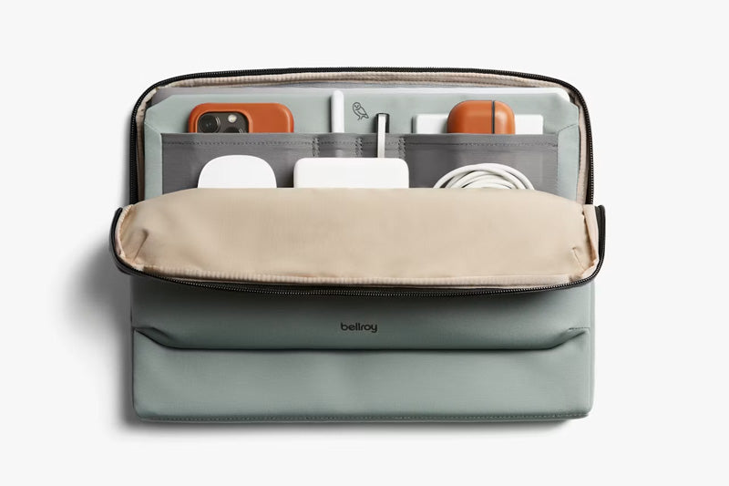 14" Laptop Caddy Eucalyptus Computer Sleeve