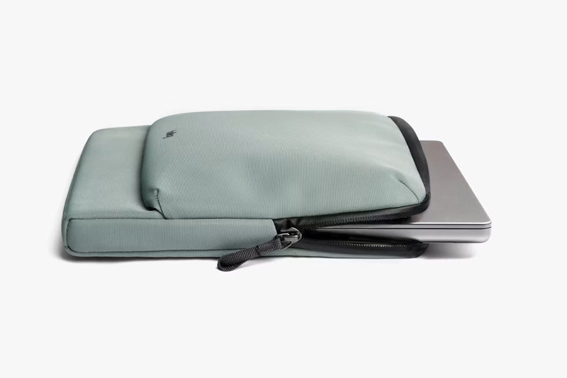 14" Laptop Caddy Eucalyptus Computer Sleeve