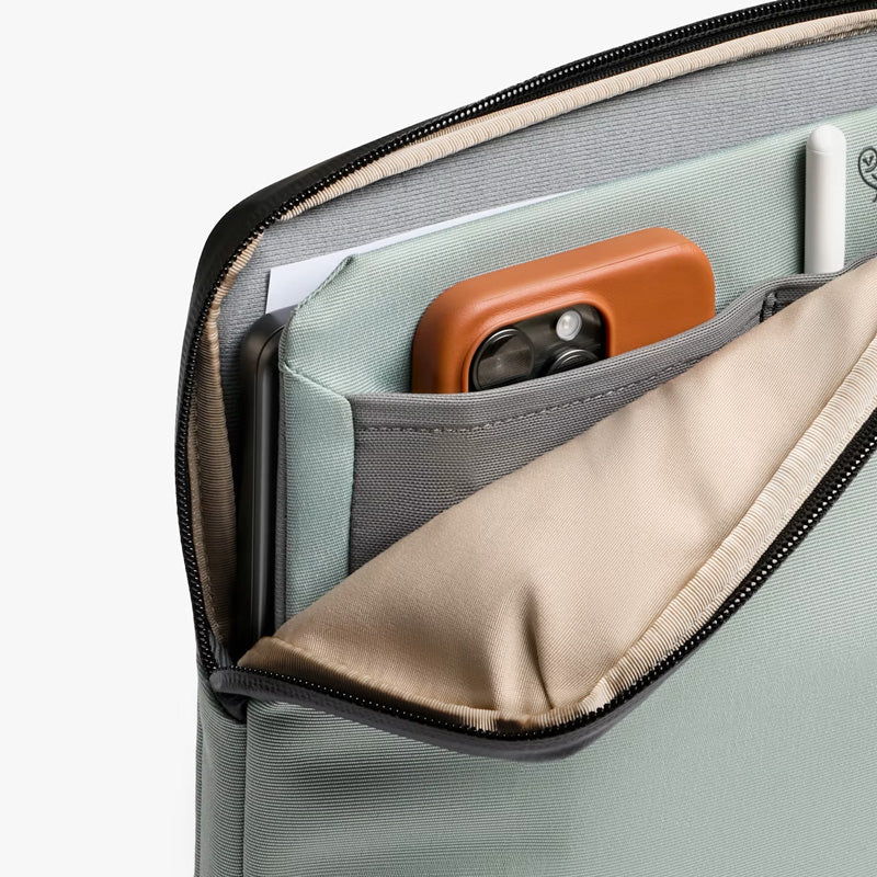 14" Laptop Caddy Eucalyptus Computer Sleeve