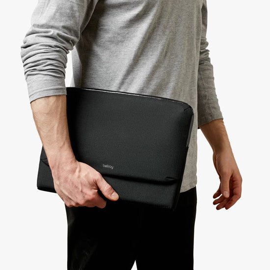 16" Laptop Caddy Black Computer Sleeve