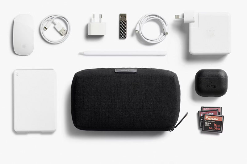 Tech Kit Pouch Black