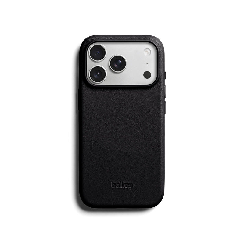 Leather Case iPhone 18 Pro Black