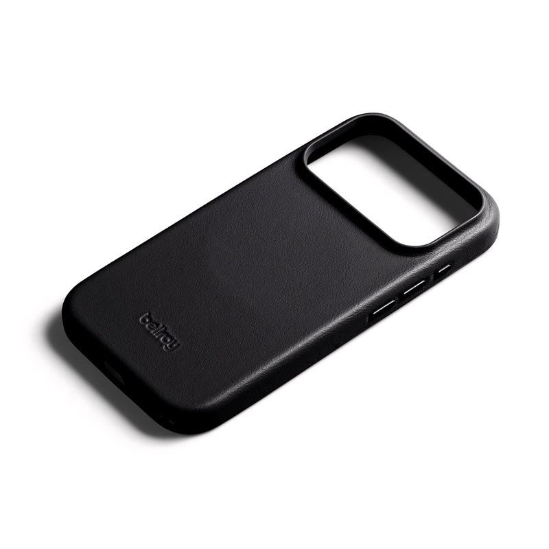 Leather Case iPhone 18 Pro Black