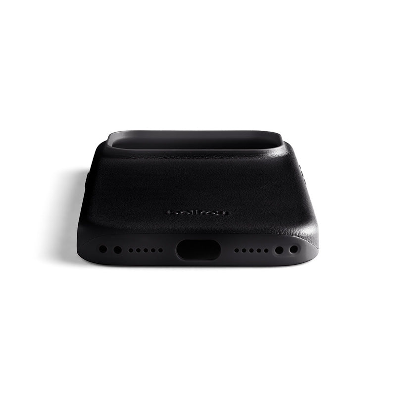 Leather Case iPhone 18 Pro Black