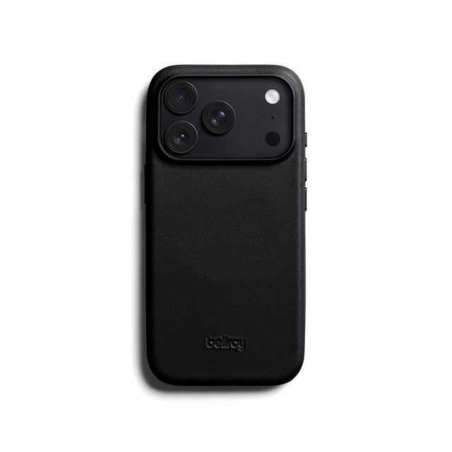 Leather Case iPhone 18 Pro / 17 Pro Black