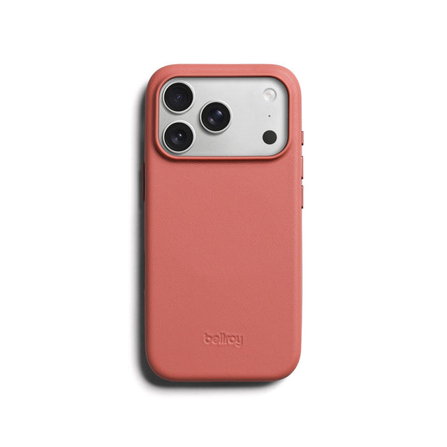 Leather Case iPhone 18 Pro / 17 Pro Canyon