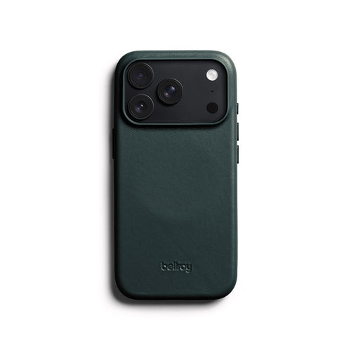 Leather Case iPhone 18 Pro / 17 Pro Deep Ocean