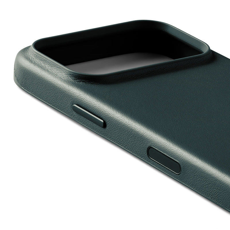 Leather Case iPhone 18 Pro Deep Ocean