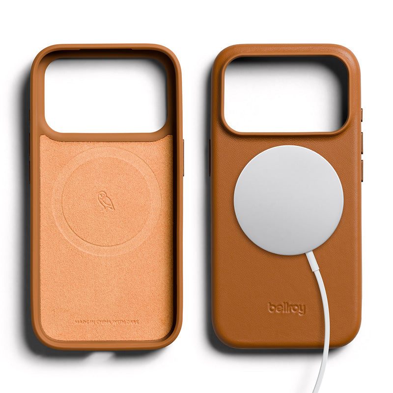 Leather Case iPhone 18 Pro Tan