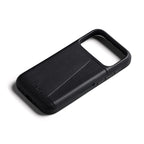 Premium 3 Card Leather Phone Case iPhone 18 Pro / 17 Pro Black