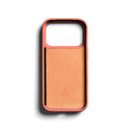 Premium 3 Card Leather Phone Case iPhone 18 Pro Canyon