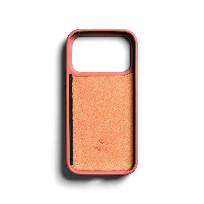 Premium 3 Card Leather Phone Case iPhone 18 Pro Canyon