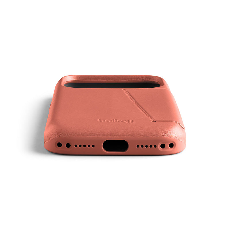 Premium 3 Card Leather Phone Case iPhone 18 Pro Canyon