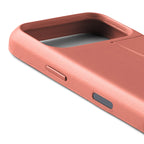 Premium 3 Card Leather Phone Case iPhone 18 Pro Canyon