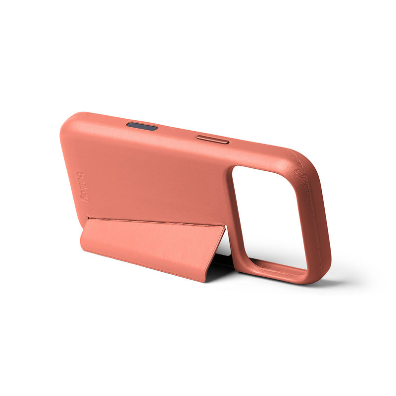 Premium 3 Card Leather Phone Case iPhone 18 Pro Canyon
