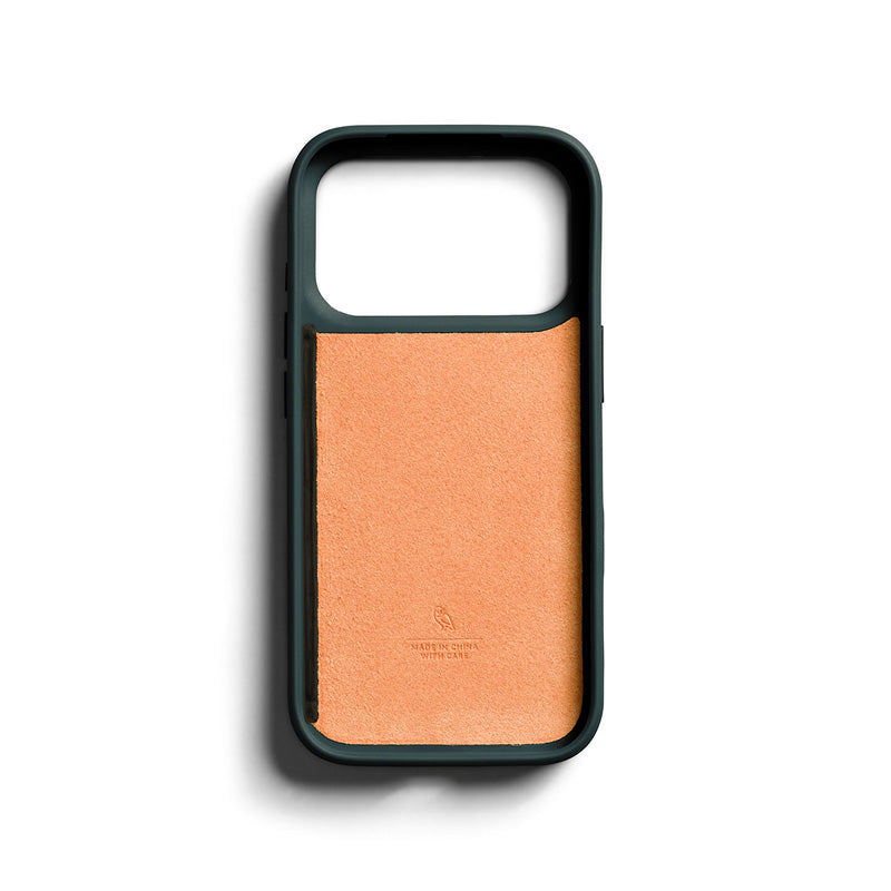 Premium 3 Card Leather Phone Case iPhone 18 Pro Deep Ocean