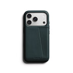 Premium 3 Card Leather Phone Case iPhone 18 Pro Deep Ocean