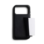 Premium 3 Card Leather Case iPhone 18 Pro Max Black
