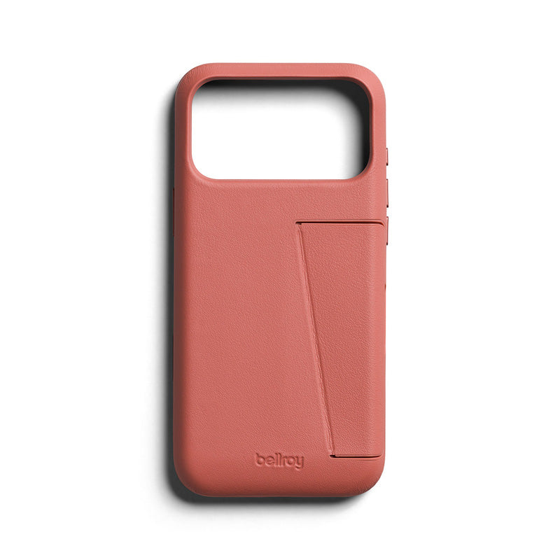 Premium 3 Card Leather Case iPhone 18 Pro Max Canyon