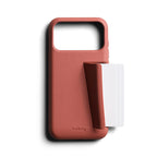 Premium 3 Card Leather Case iPhone 18 Pro Max Canyon