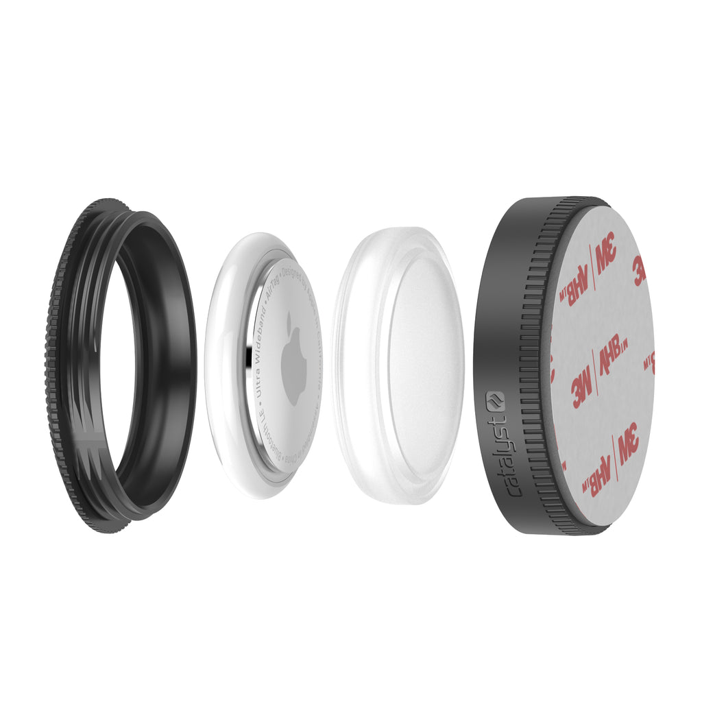 Total Protection Stick-It AirTag Black