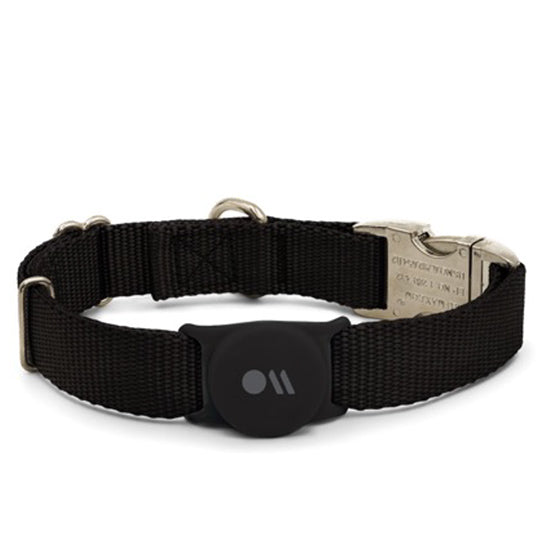 Dog collar mount for Apple Airtags Black