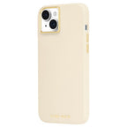 Silicone MagSafe iPhone 15 Plus Beige