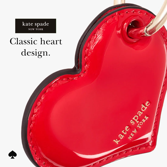 kate spade new york Heart Charm AirTag Keychain