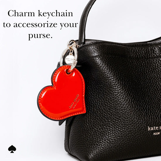 kate spade new york Heart Charm AirTag Keychain