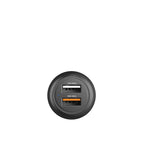 CarPower 30W Car Charger Dual Port USB-A Noir