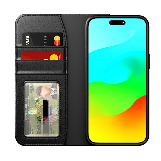 Urban Wallet iPhone 15 Plus Black
