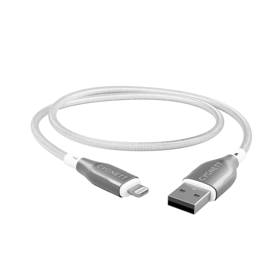 Armoured Cable Lightning to USB-A (1m) White