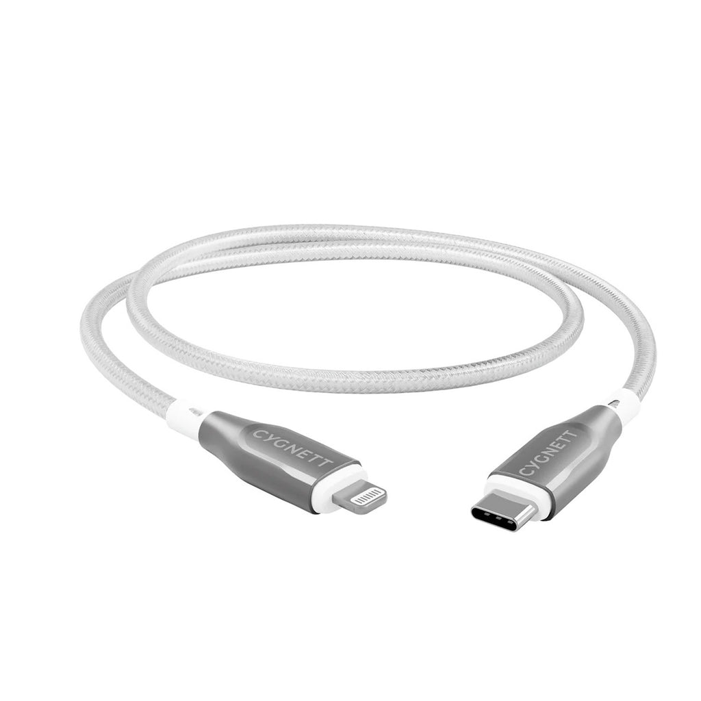 Armoured Lightning to USB-A cable (1m) White