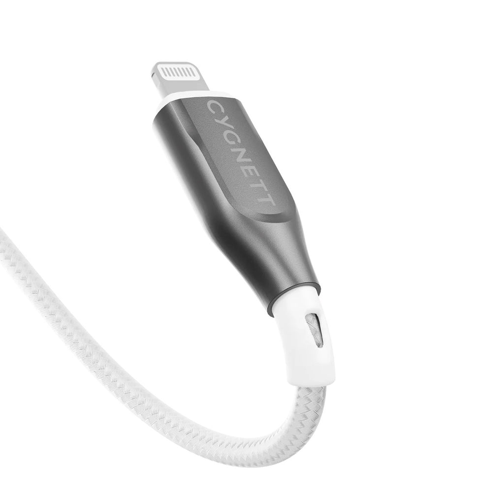 Armoured Lightning to USB-A cable (1m) White