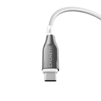 Armoured USB-C to USB-C cable (1m) White