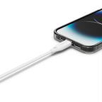 Essential Lightning to USB-C cable (1m) White