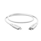 Essential Lightning to USB-C cable (1m) White