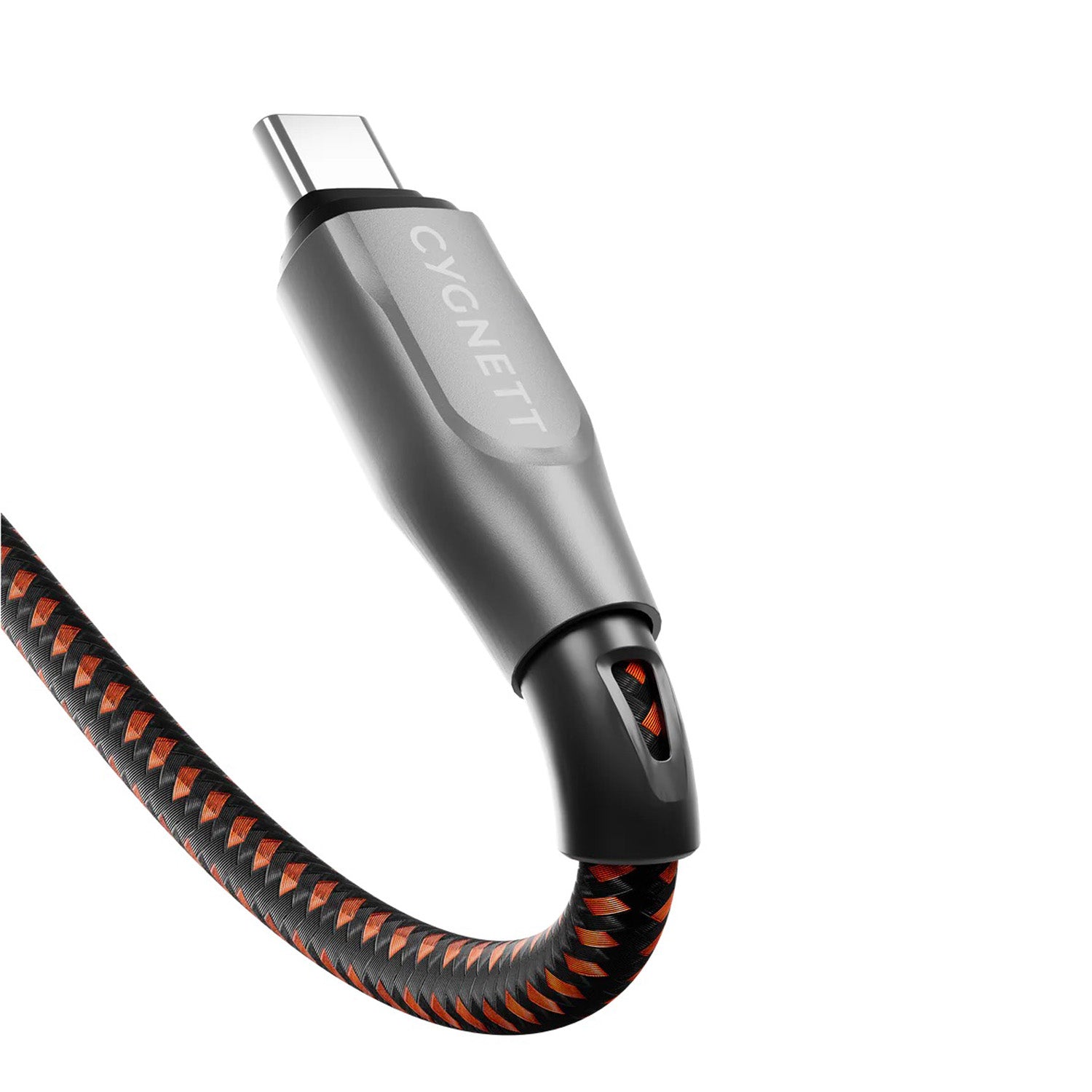 Armoured P240W USB 4.0 USB-C to USB-C cable (1m) Black/Orange